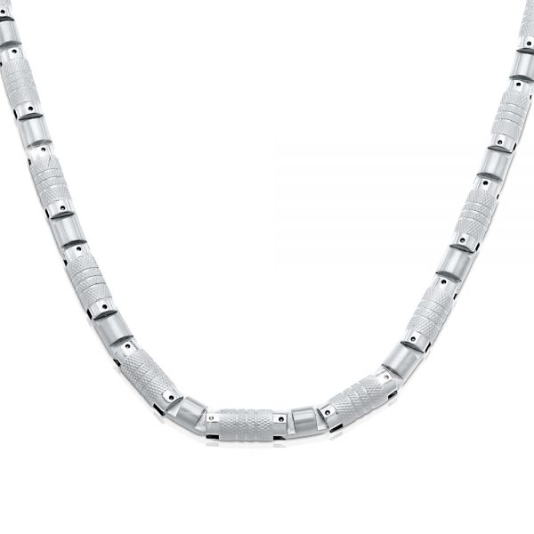 Daniel Steiger Moderno Men's Steel Necklace