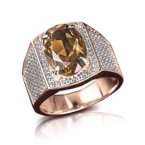 Daniel Steiger Notorious Cognac Men's Ring