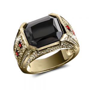 Daniel Steiger Pacific Nero Men's Ring