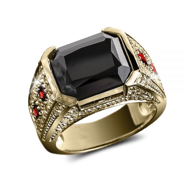 Daniel Steiger Pacific Nero Men's Ring