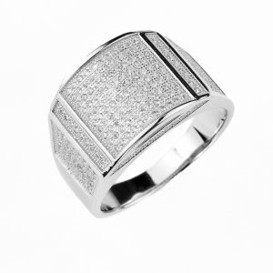 Daniel Steiger Pantheon Rhodium Ring