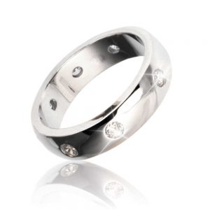 Daniel Steiger Puccini Ring Rhodium