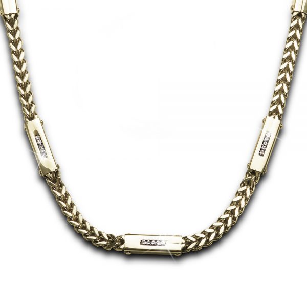 Daniel Steiger Quadrant Steel Necklace