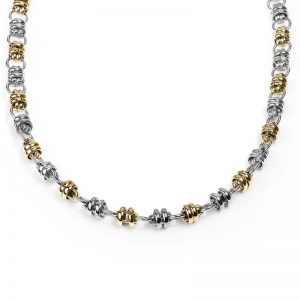 Daniel Steiger Quintus Steel Necklace