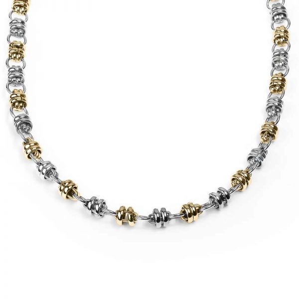 Daniel Steiger Quintus Steel Necklace