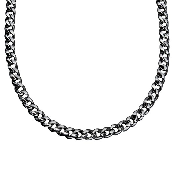 Daniel Steiger Rex Collection Steel Necklace