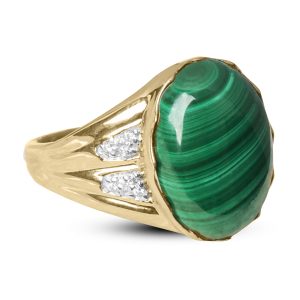 Daniel Steiger Rich Malachite Ring