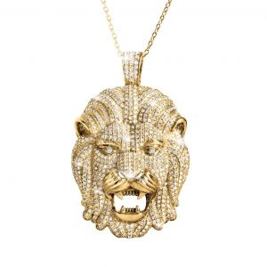 Daniel Steiger Roaring Lion Pendant