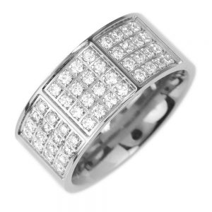 Daniel Steiger Romano Rhodium Ring