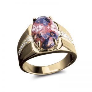 Daniel Steiger Samson Leopard Jasper Ring