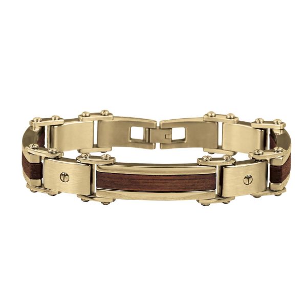 Daniel Steiger Sapele Mens Collection Bracelet