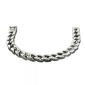 Daniel Steiger Scroll Steel Collection Necklace