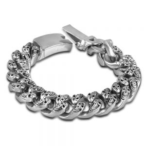 Daniel Steiger Shadow Skull Bracelet