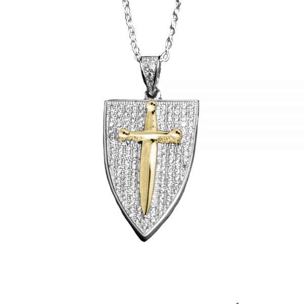 Daniel Steiger Shield Pendant