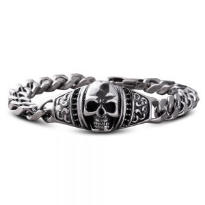 Daniel Steiger Skull Armor Bracelet