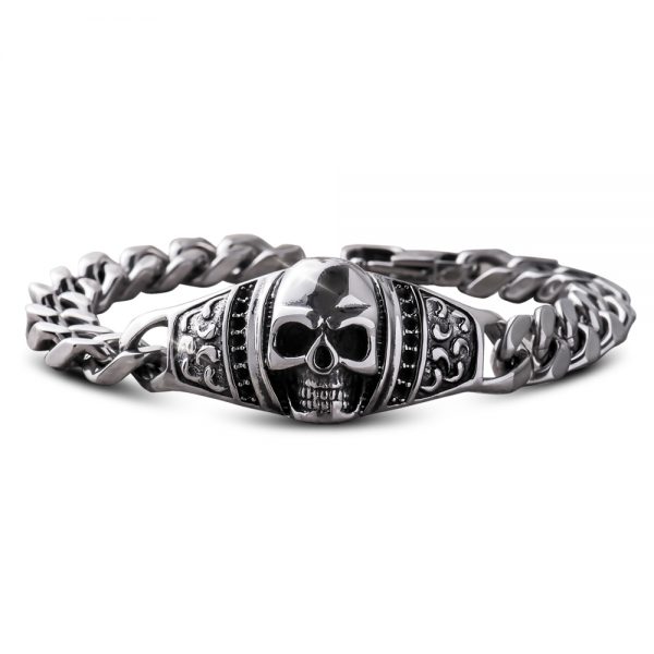 Daniel Steiger Skull Armor Bracelet