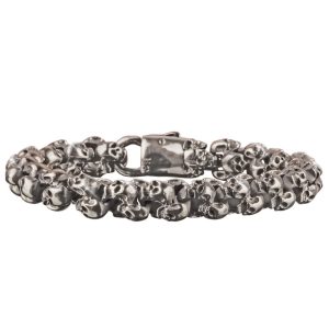 Daniel Steiger Skull Dynamite Steel Bracelet