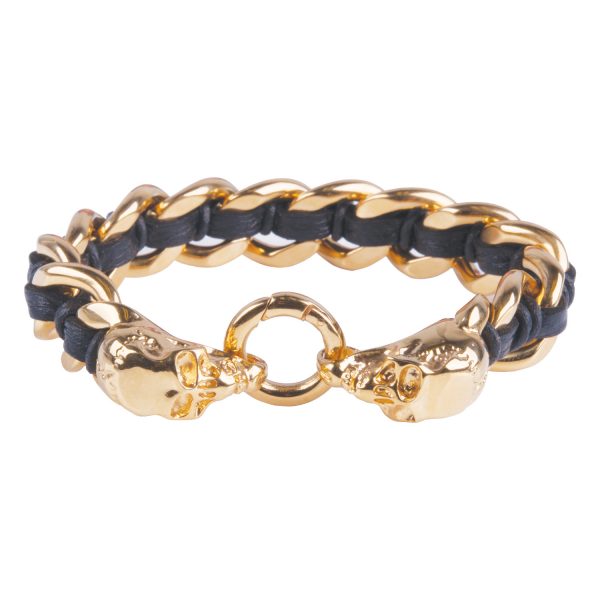 Daniel Steiger Skull Pitch Bracelet