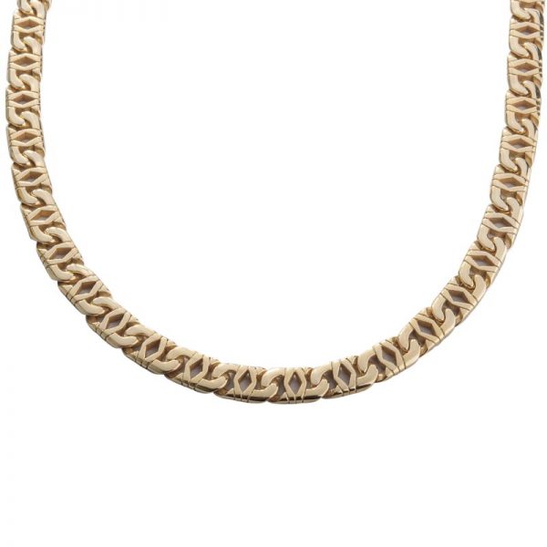 Daniel Steiger Stamford Gold Steel Necklace