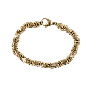 Daniel Steiger Stanford Men's Gold Bracelet