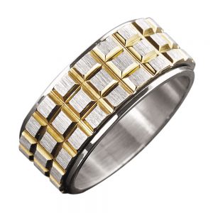 Daniel Steiger Steel Spinner Ring