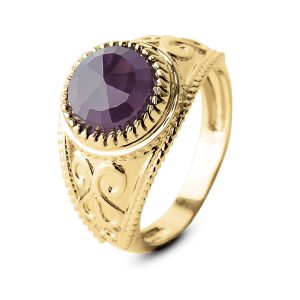 Daniel Steiger Sunset Ruby Men's Ring