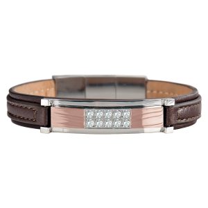 Daniel Steiger Tennessee Mocha Brown Men's Bracelet