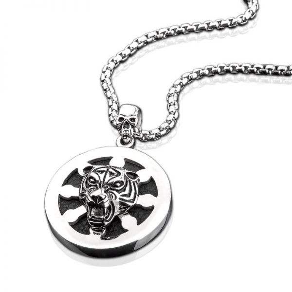 Daniel Steiger Tiger Disc Pendant