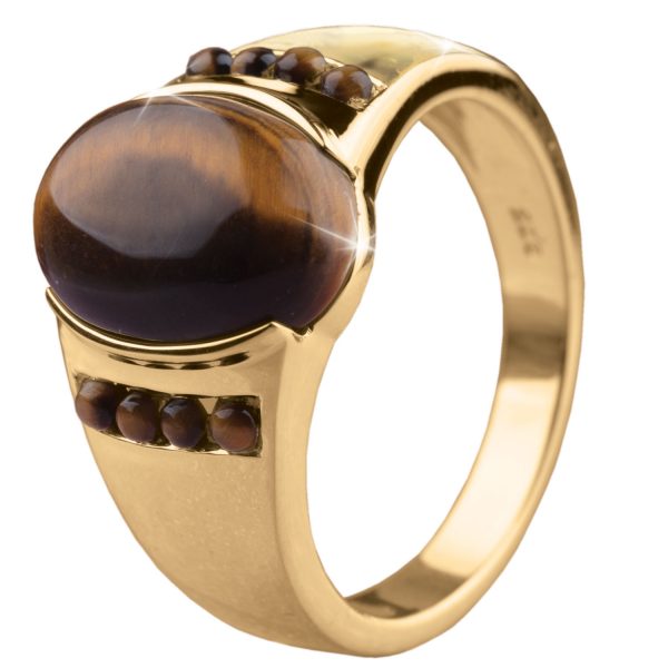 Daniel Steiger Tigers Eye Men's Ring