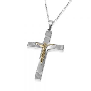 Daniel Steiger Two-Tone Crucifix