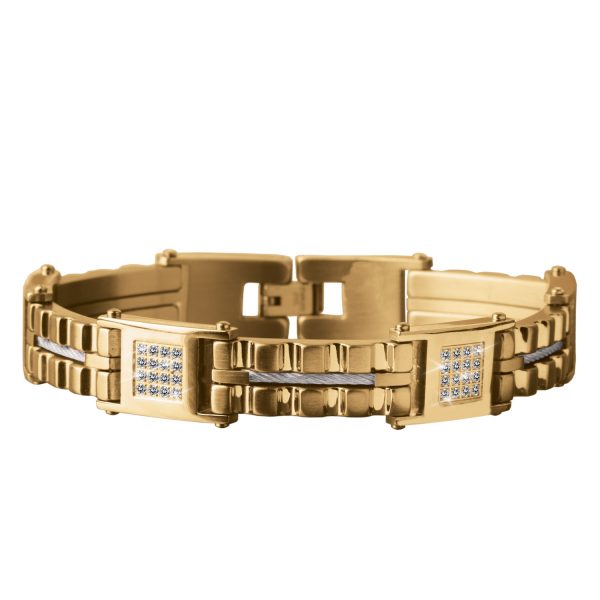 Daniel Steiger Ultima Men's Gold Bracelet