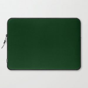 Dark green Computer Cover by PalitraArt - Laptop Sleeve - 15"