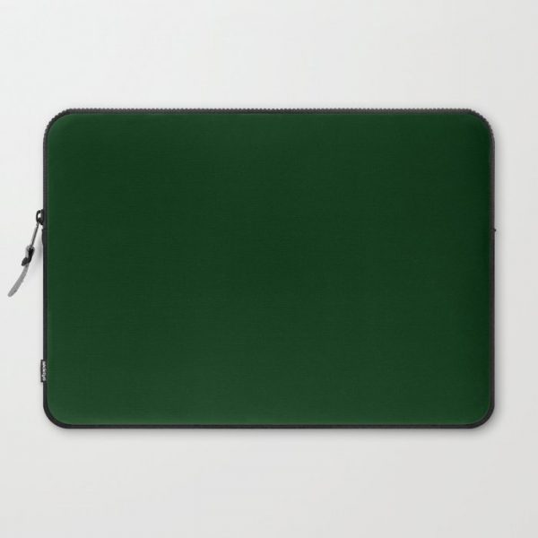 Dark green Computer Cover by PalitraArt - Laptop Sleeve - 15"