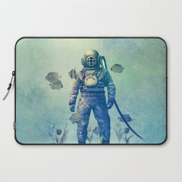 Deep Sea Garden Computer Cover by Terry Fan - Laptop Sleeve - 15"