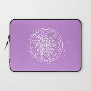 Dharma Wheel Computer Cover by The 7th Flower Shop | Tech Accessories a - Laptop Sleeve - 13"