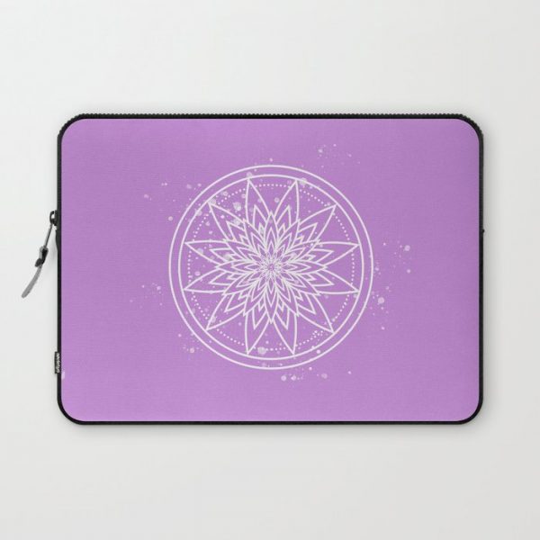 Dharma Wheel Computer Cover by The 7th Flower Shop | Tech Accessories a - Laptop Sleeve - 13"