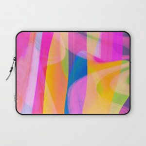 Digital Abstract #4 Computer Cover by Cindy Gonzalez Studio - Laptop Sleeve - 13"