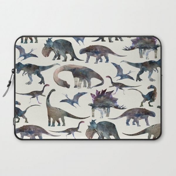 Dinosaurs Pattern Computer Cover by rodrigomffonseca - Laptop Sleeve - 15"