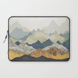 Distant Peaks Computer Cover by SpaceFrogDesigns - Laptop Sleeve - 13"