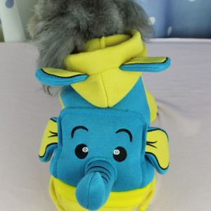 Dog Halloween Costume Elephant Blue Cotton Pet Costume Halloween