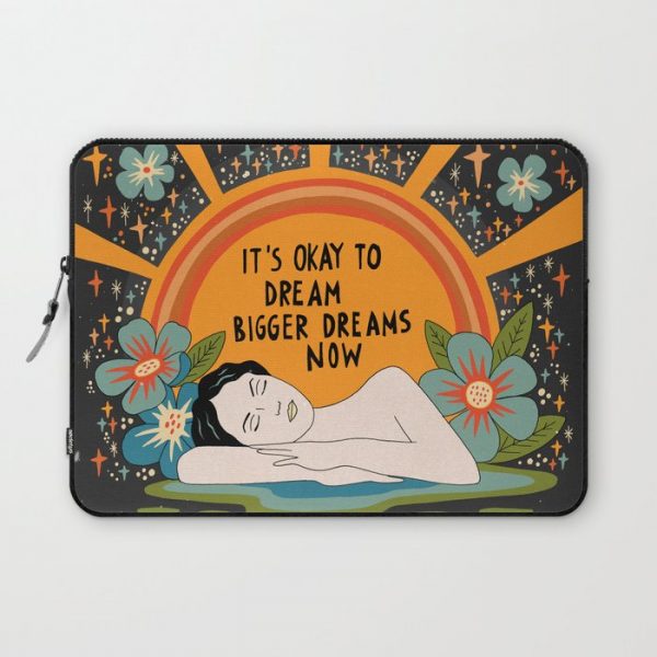 Dreaming bigger dreams Computer Cover by Asja Boros - Laptop Sleeve - 13"