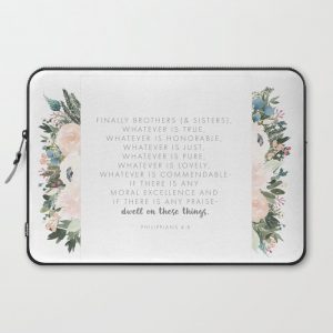 Dwell Richly Computer Cover by JITNEYS - Laptop Sleeve - 15"