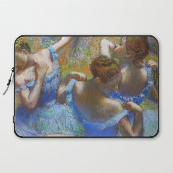 Edgar Degas "Dancers in blue" Computer Cover by Alexandra_Arts - Laptop Sleeve - 15"