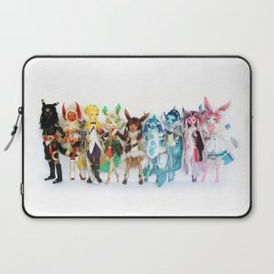 Eeveelution Dolls Computer Cover by Dollightful - Laptop Sleeve - 15"