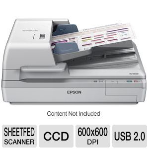 Epson WorkForce DS-60000 Document Scanner - Sheetfed CCD 600 x 600 dpi