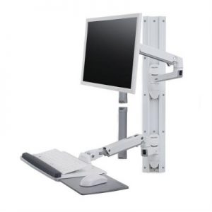 Ergotron 45-551-216 LX Wall Mount System - White