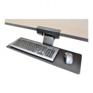 Ergotron 97-582-009 Neo-Flex Underdesk Keyboard Arm - Keyboard/mouse arm mount tray - under-desk mountable - black