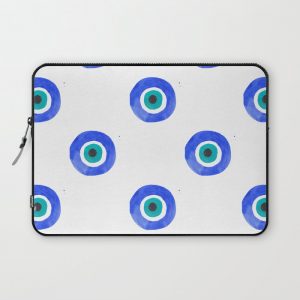 Evil Eye III Computer Cover by THE AESTATE - Laptop Sleeve - 13"