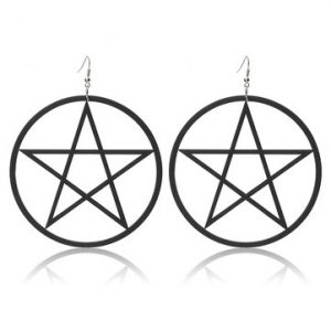 Exaggerated Women Earrings Big Star Drop Earrings