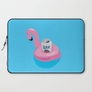 FLAMINGO LITE Computer Cover by Ally Quirk - Laptop Sleeve - 15"